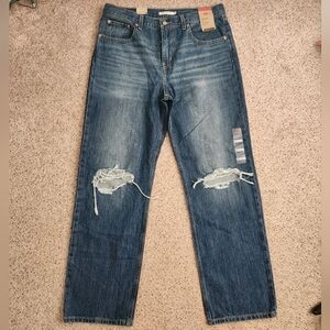 New Levi's Low Pro Straight Jeans Size 31
